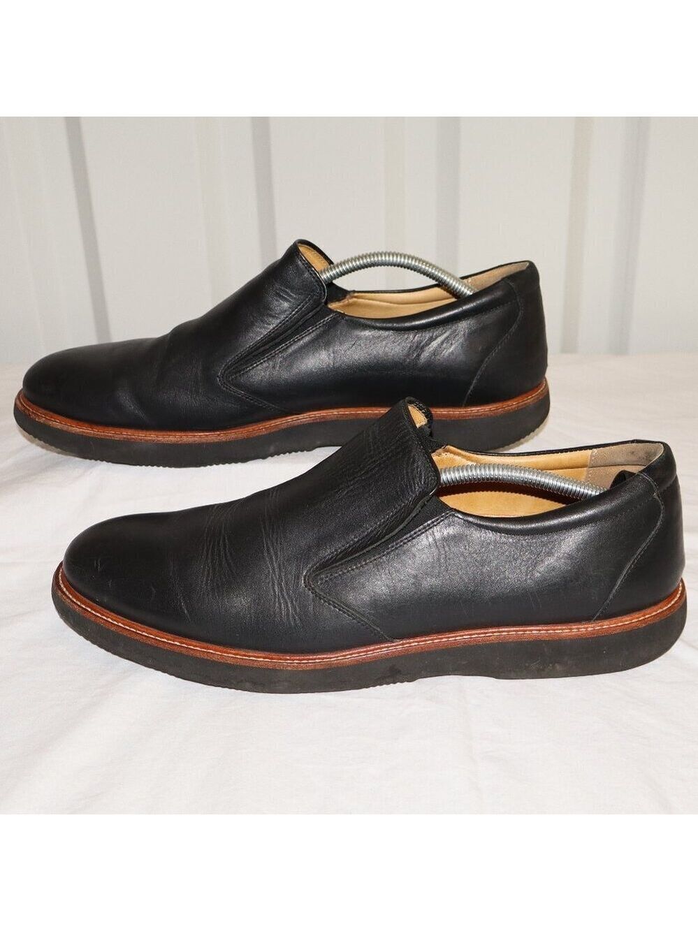 Samuel Hubbard Men's Frequent Traveler Loafer Black Leather Size 13 Leather